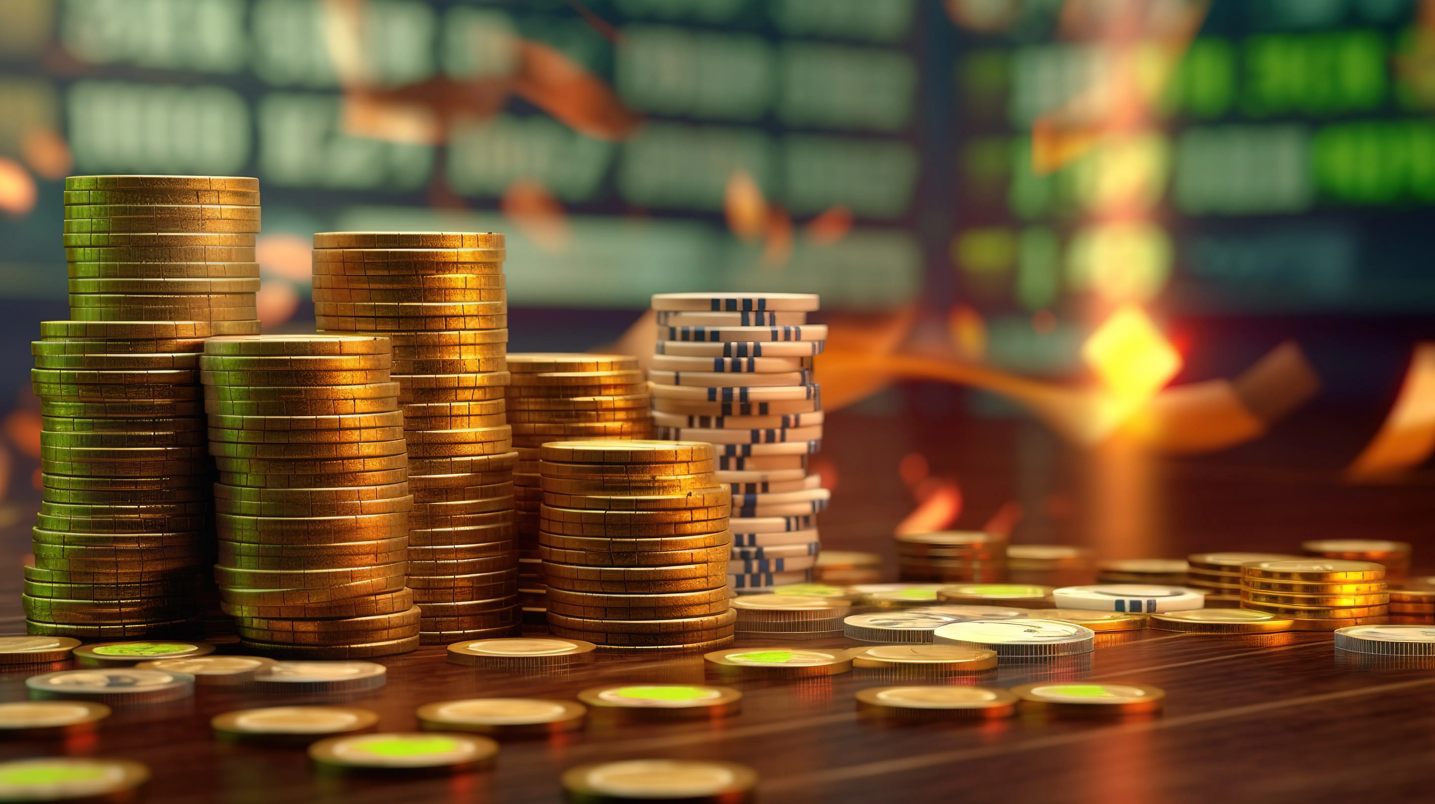 Cảnh quay trong game thể hiện các tính năng bonus và vòng quay miễn phí